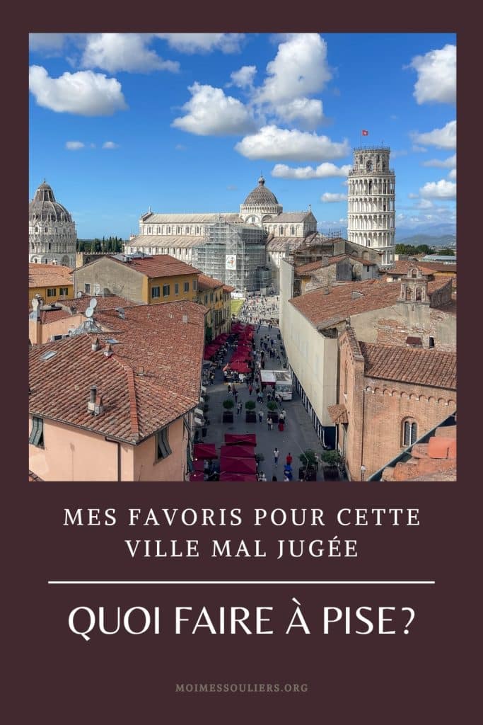 Quoi faire à Pise en Toscane - Pinterest