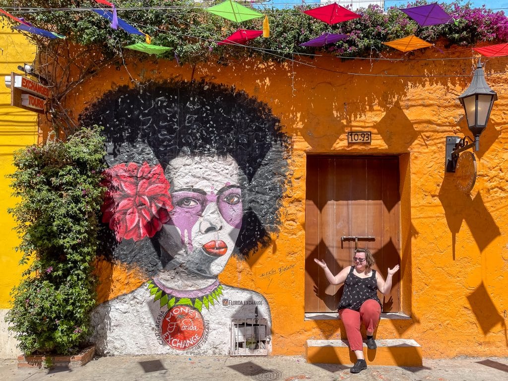 Jennifer à Carthagène en Colombie