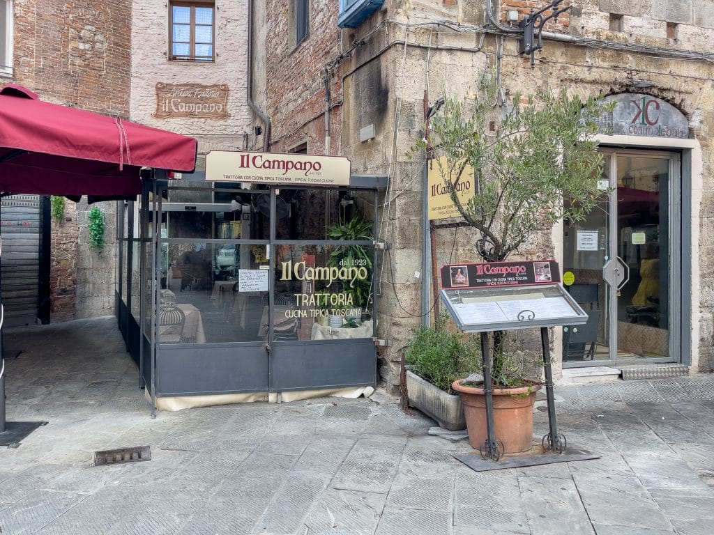 Restaurant Il Campano à Pise