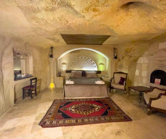Ma chambre troglodyte de l'Hotel Jerveni Cave