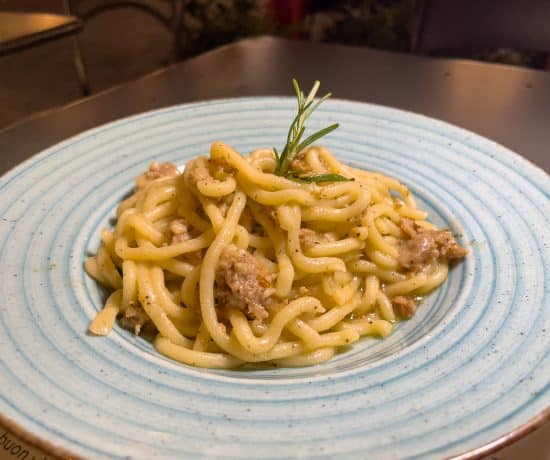 Pâtes pici du Ristorante Santa Maria