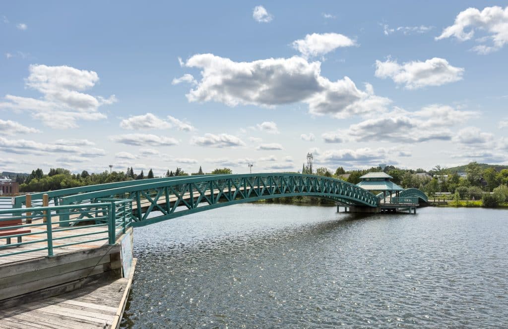 Pont d'Edmundston au Nouveau-Brunswick