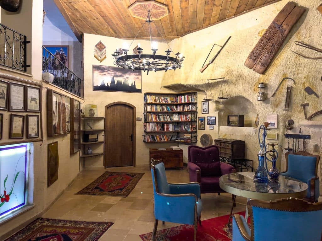 Salon commun de l'Hotel Jerveni Cave