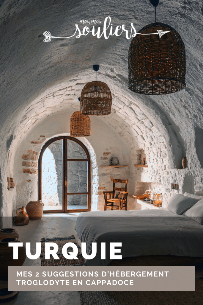 Mes suggestions d'hébergement troglodyte en Cappadoce