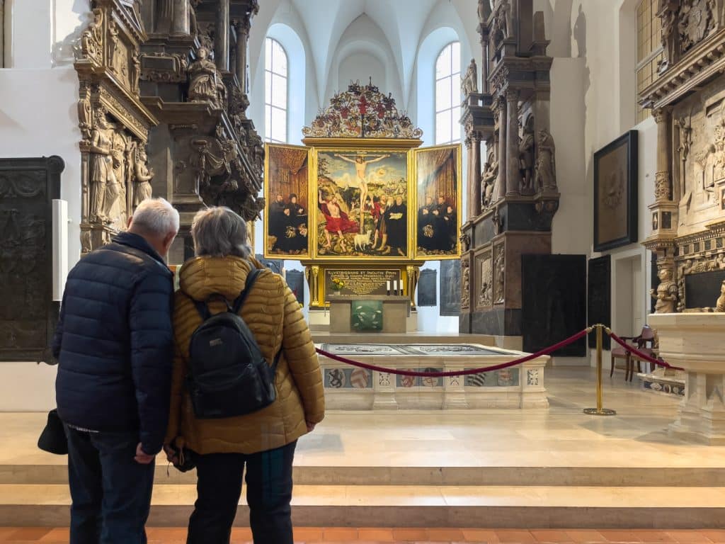 Tryptique de Lucas Cranach à l'église Saint-Pierre-et-Paul
