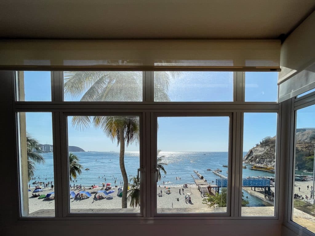 Vue de ma chambre à Rodadero