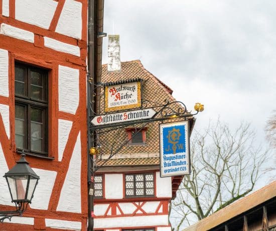 Immeuble à colombages à Nuremberg