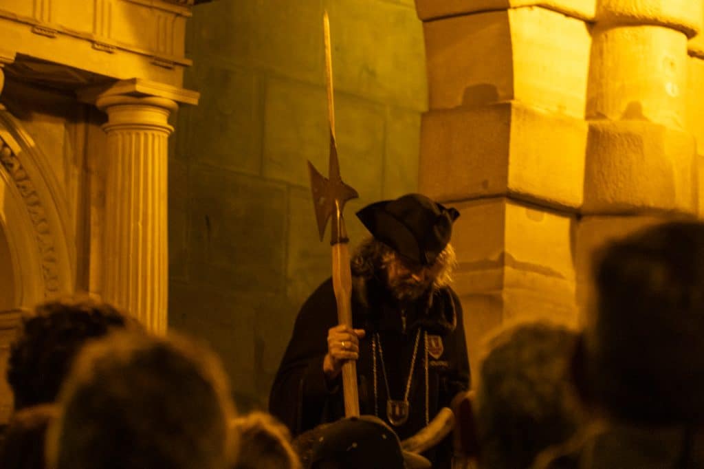 Night watchman tour de Rothenburg