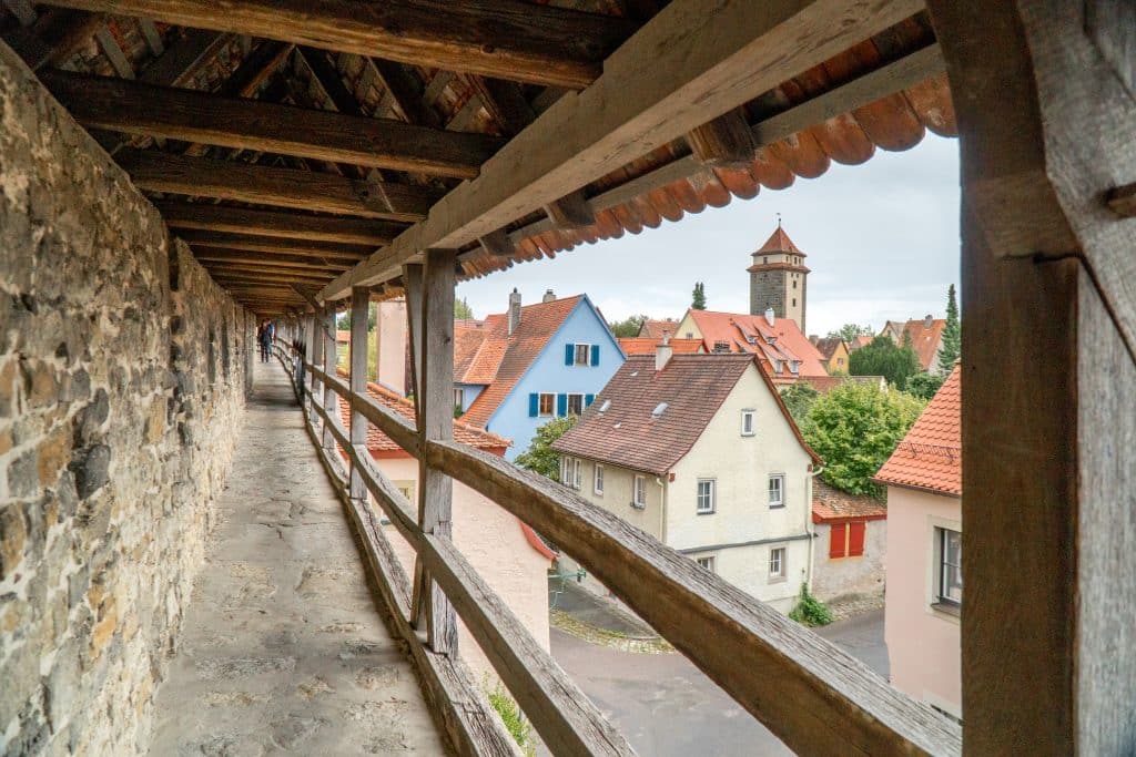 Remparts de Rothenburg ob der Tauber