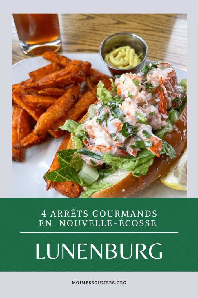 4 arrêts gourmands à Lunenburg en Nouvelle-Écosse