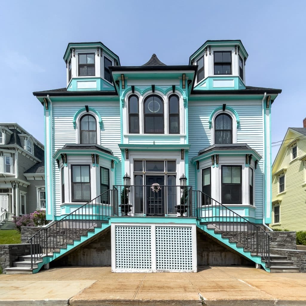 Maison turquoise - Architecture de Lunenburg
