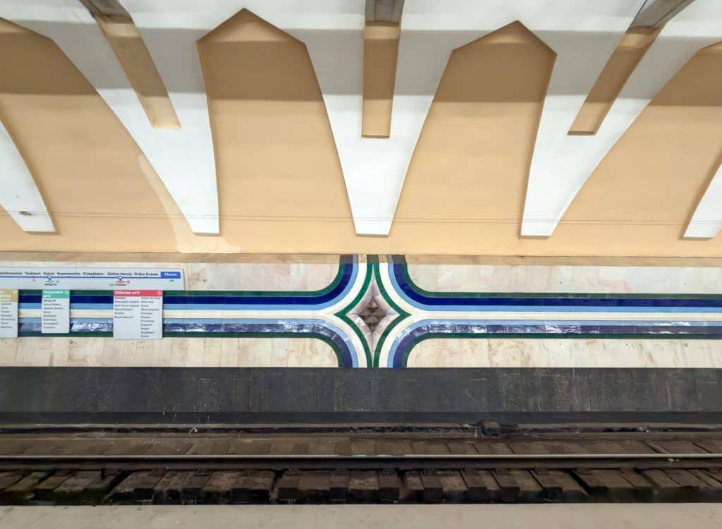 Station Chorsu, métro de Tachkent en Ouzbékistan