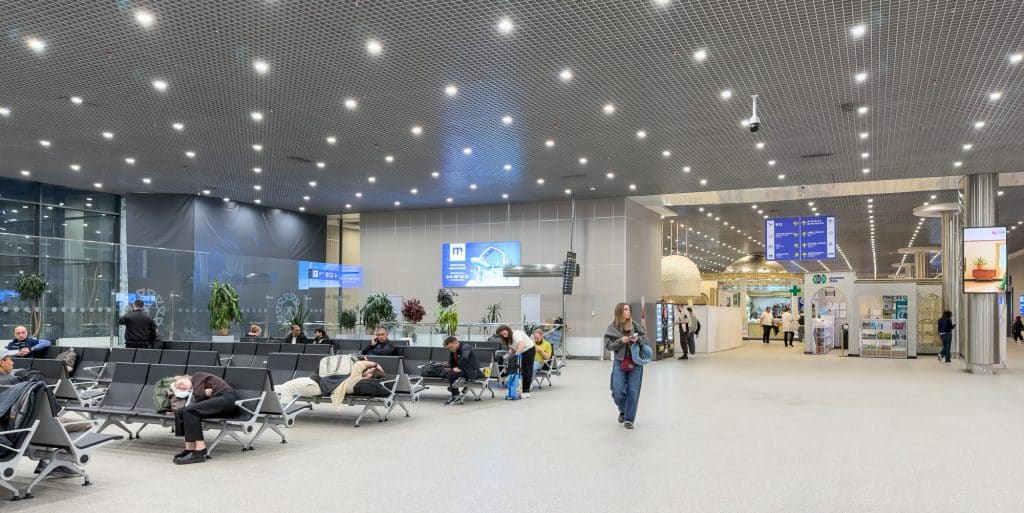 Aéroport de Tachkent au terminal international