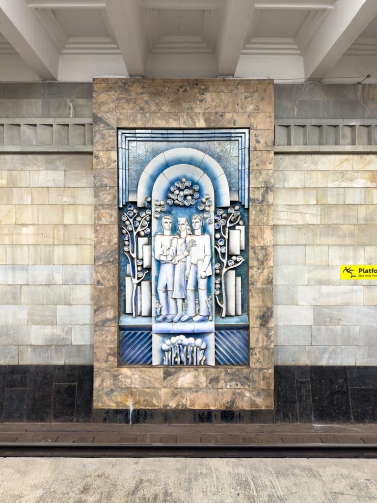 Art dans la station Toshkent