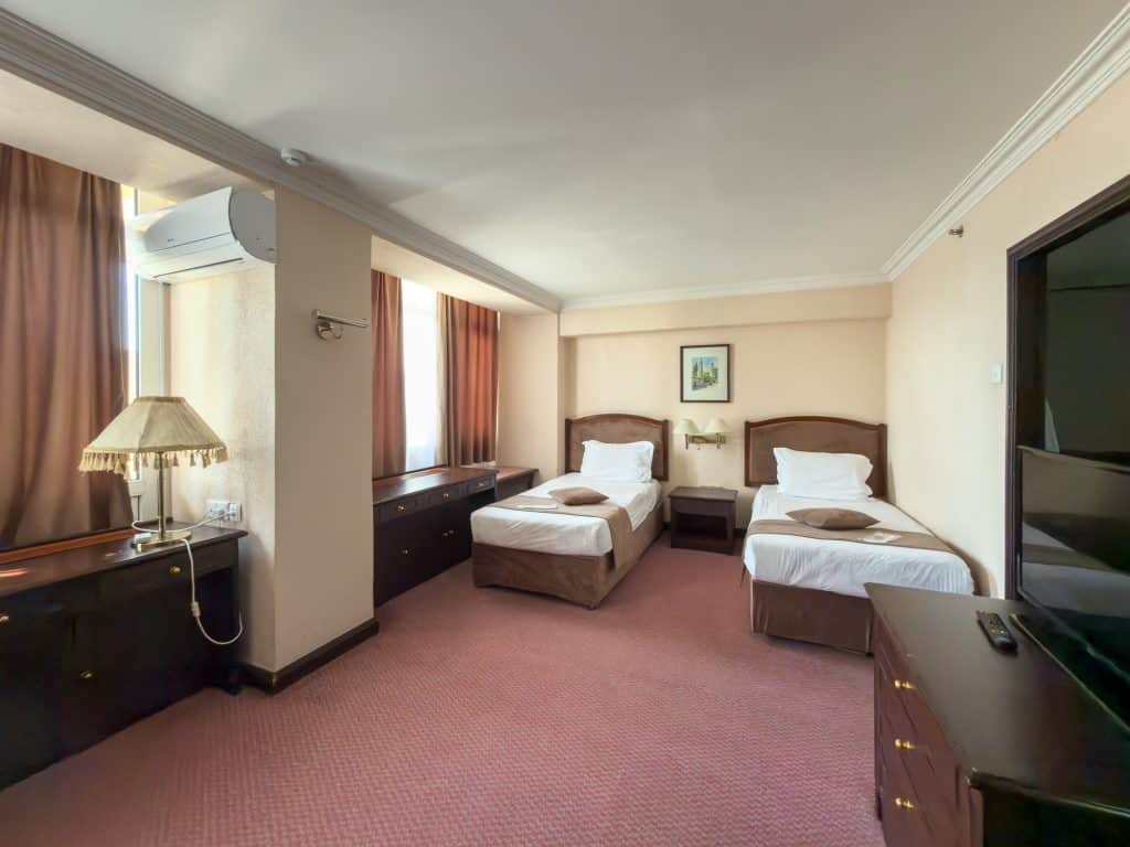 Chambre de l'Hotel Uzbekistan