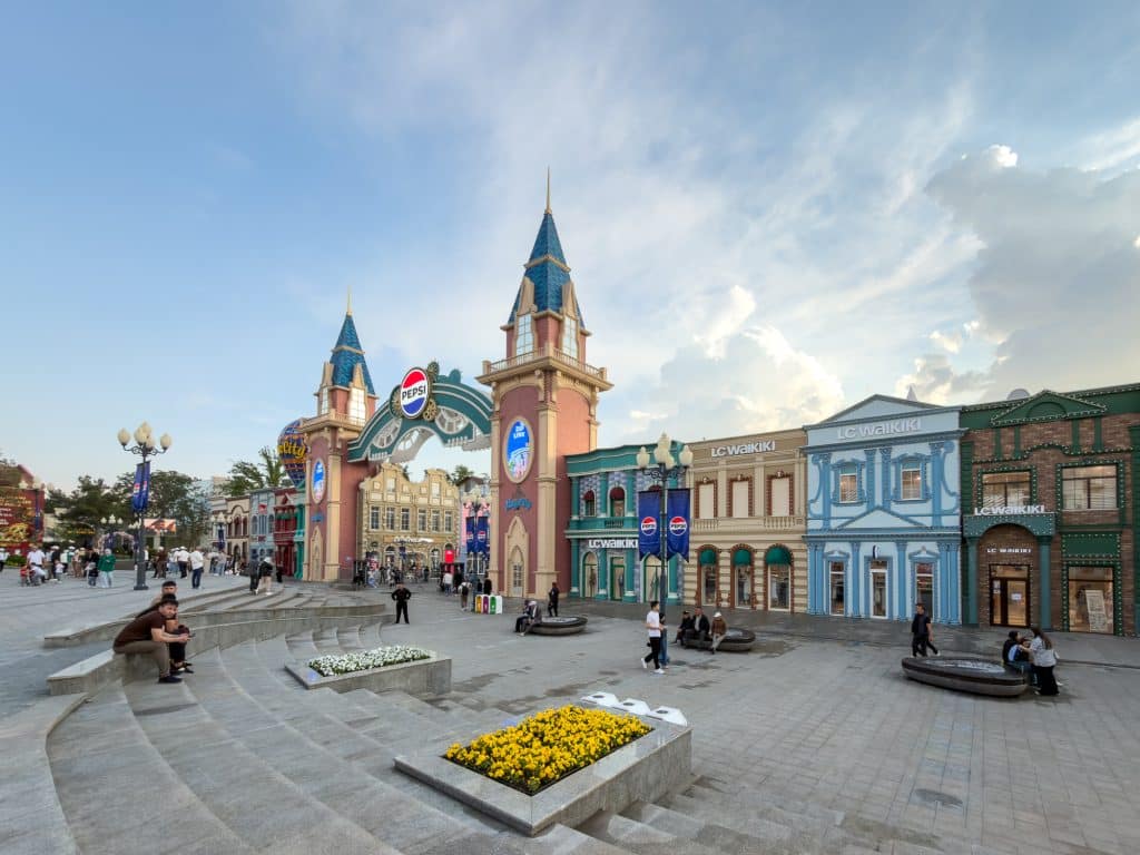 Entrée/façade de Magic City