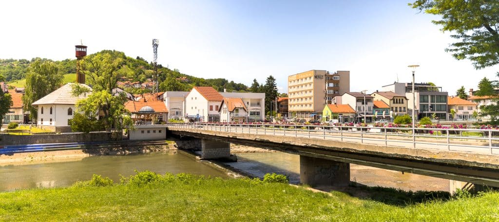 Arrivée à Visoko