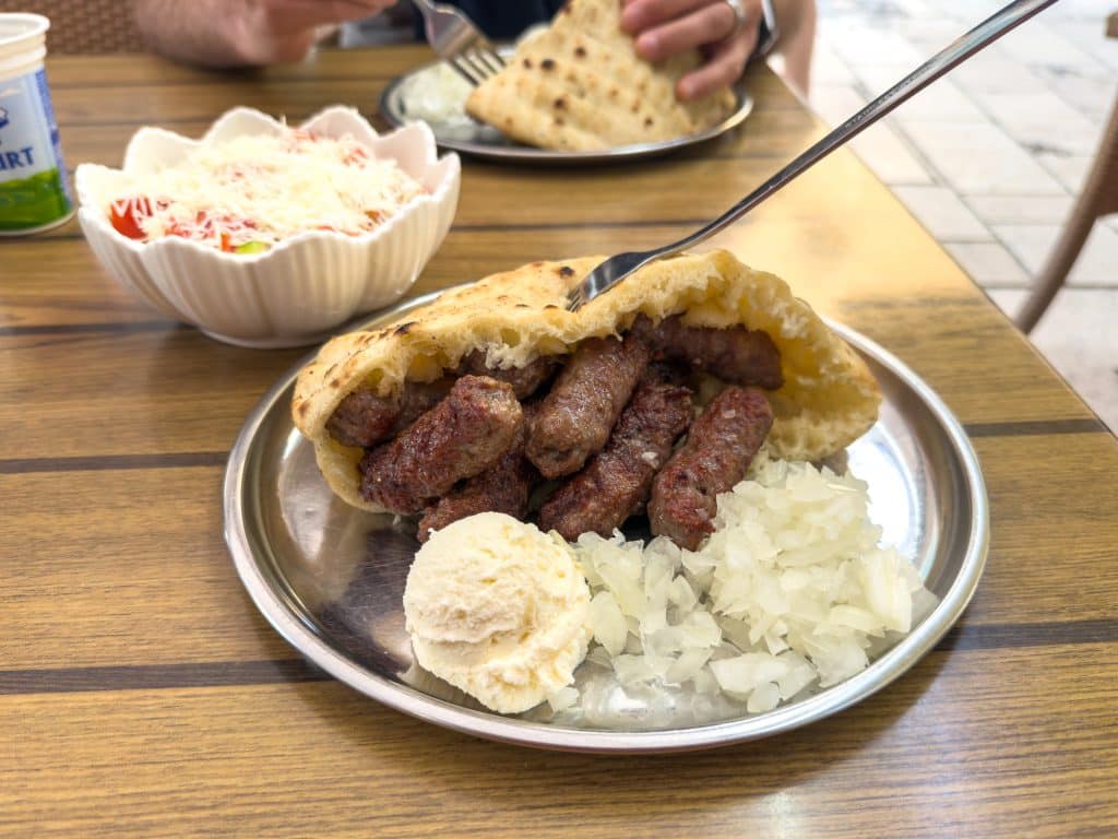 Cevapi Specialj à Sarajevo