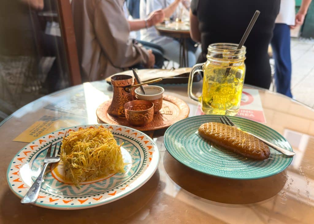 Desserts et café à Andar, Sarajevo