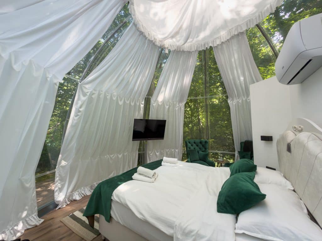 Intérieur d'une bulle à Japodski otoci