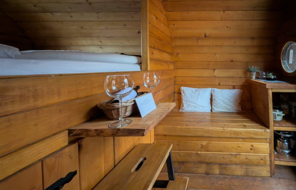 Intérieur du baril à Barrel Land Blidinje