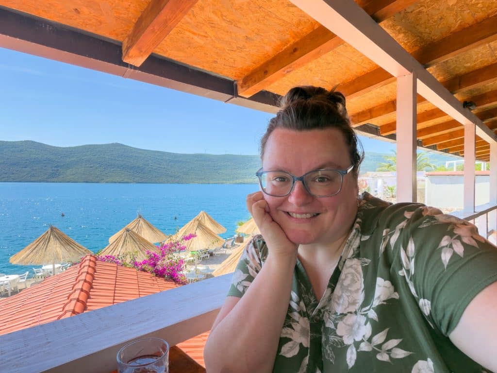 Jennifer à Feral Beach de Neum