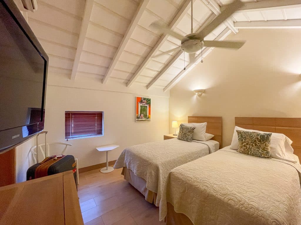Ma chambre à Posada La Fe à Carthagène en Colombie