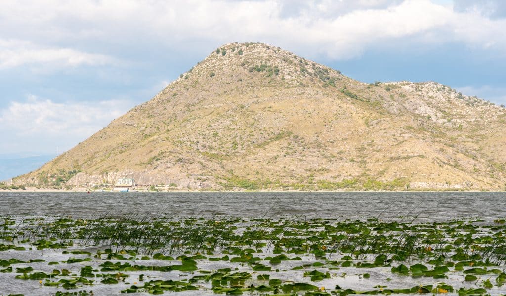 Montagne dénudée - Tour de bateau à Virpazar
