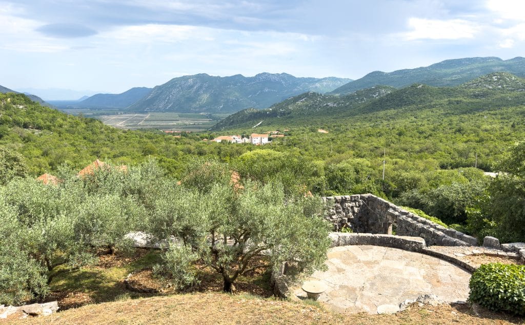 Vue de chez Gišino à Plasna Glavica