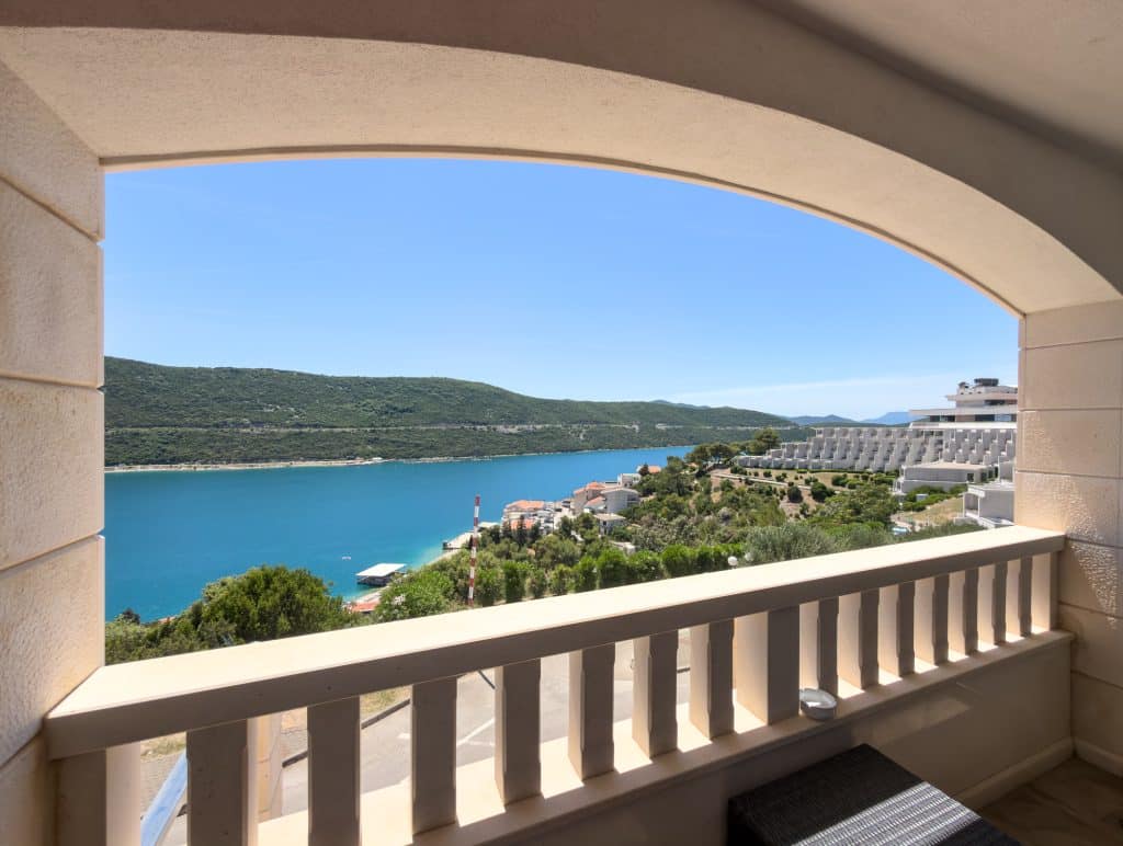 Vue du balcon de Villa Natalia