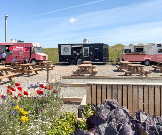 Food truck à la plage des pédalos de Fatima