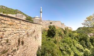 Forteresse de Travnik vue des murs