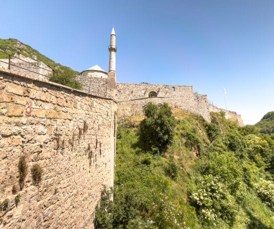 Forteresse de Travnik vue des murs