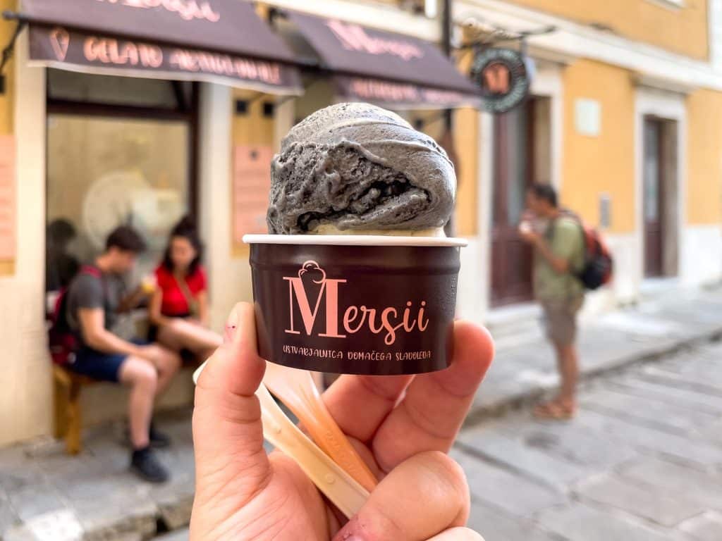 Gelato Mersii en Slovénie