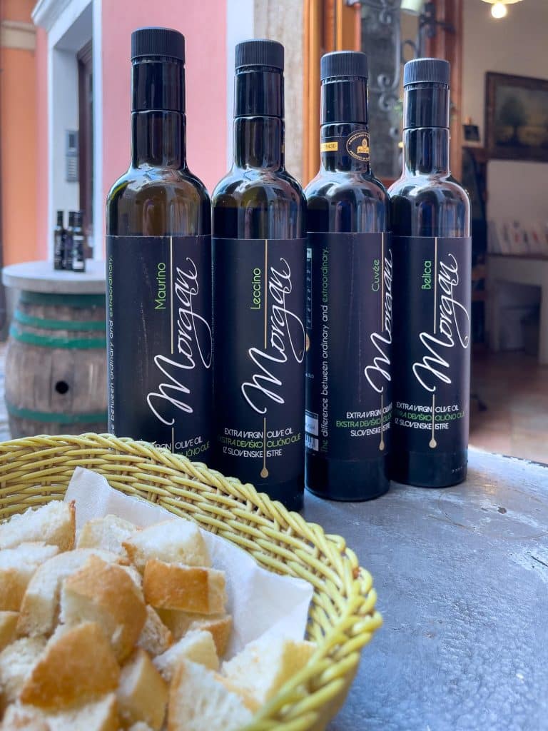Huiles d'olive en Slovénie