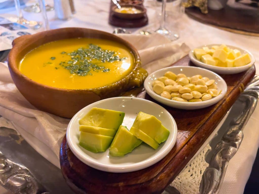 Locro de los Andes, Équateur