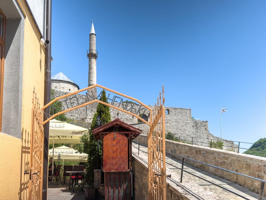 Restaurant Kastel na Henduku à la forteresse de Travnik