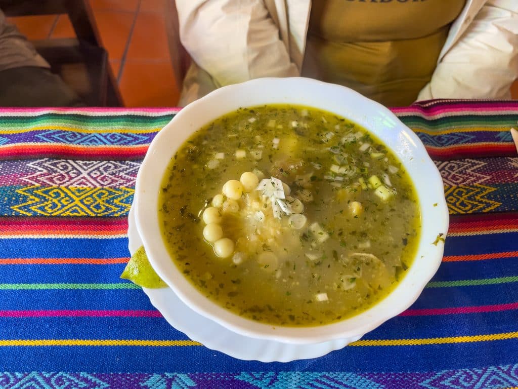 Soupe équatorienne