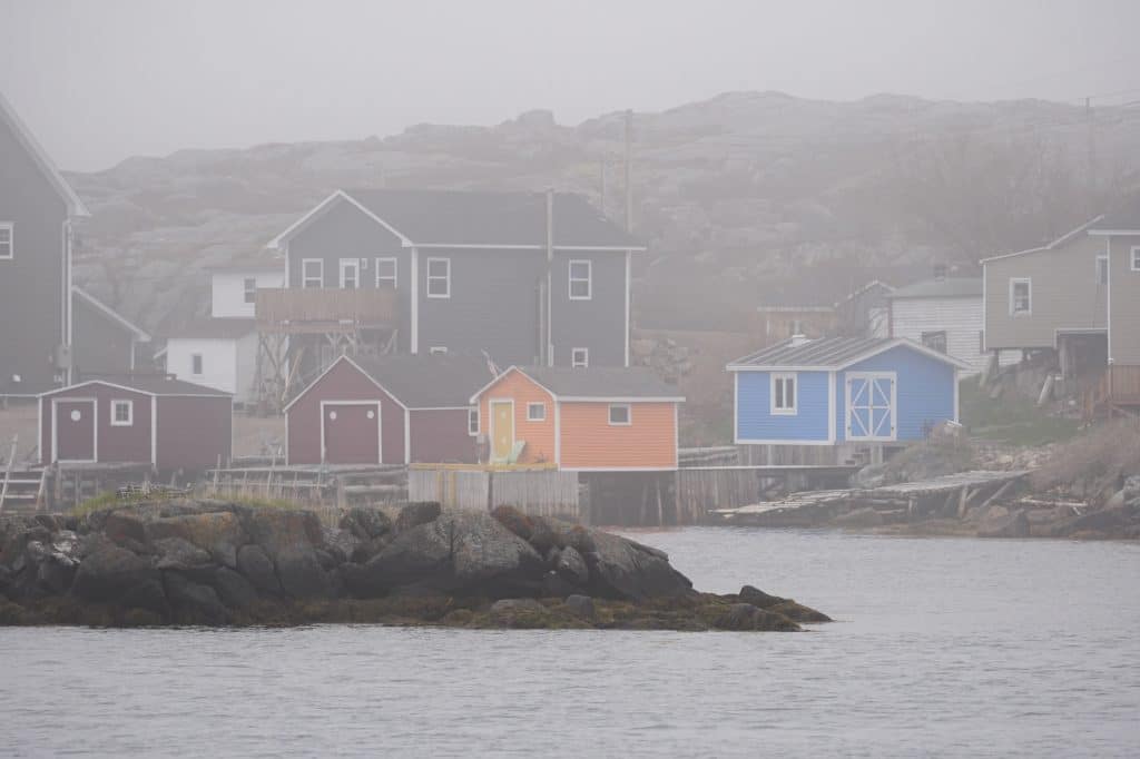 Brume sur Fogo Island