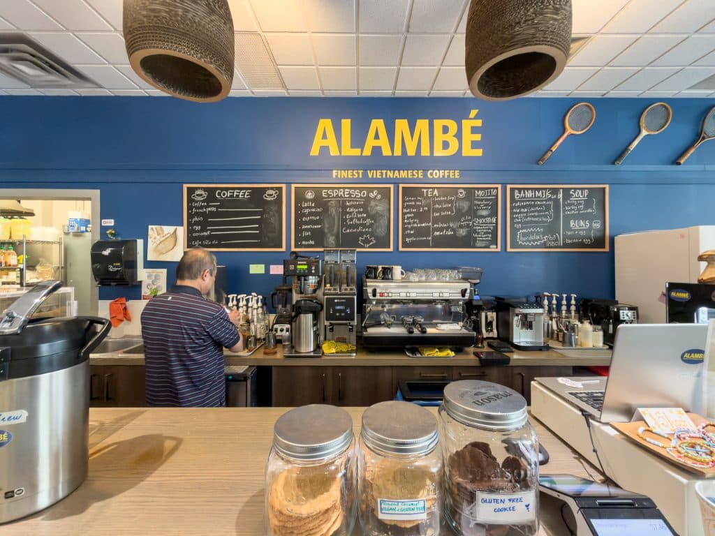 Café vietnamien Alambé à Charlottetown