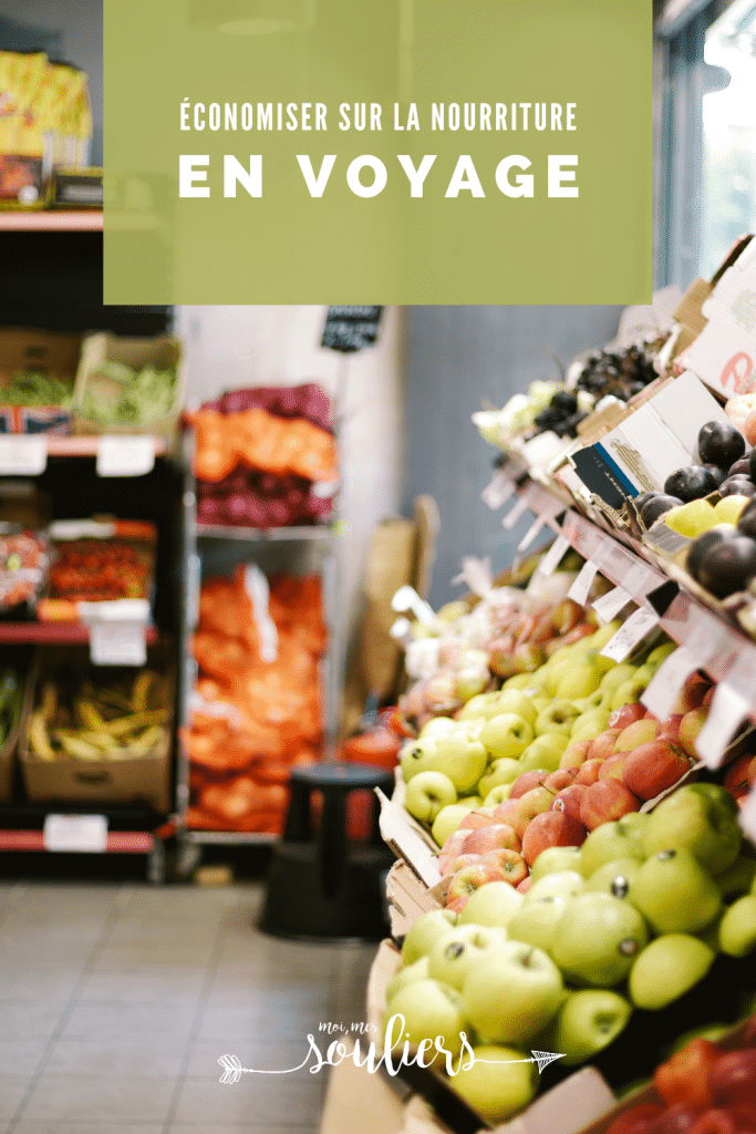 Économiser sur la nourriture en voyage