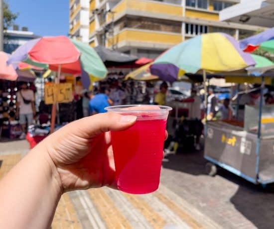 Jus de corozo à Santa Marta